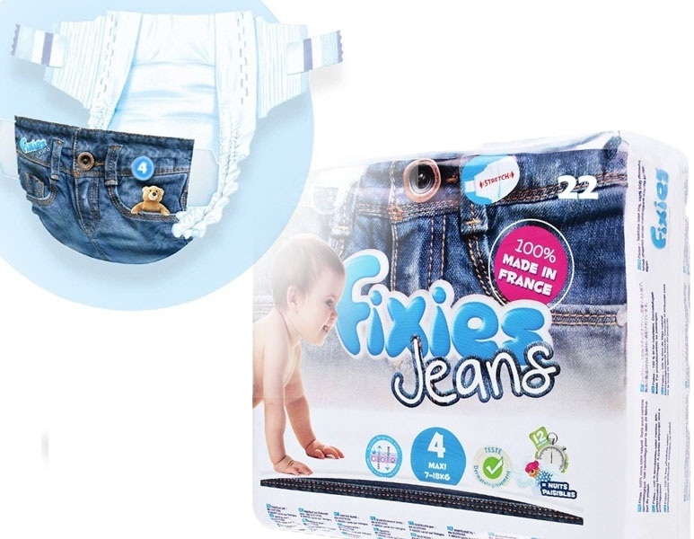 Fixies Jeans pelenka 